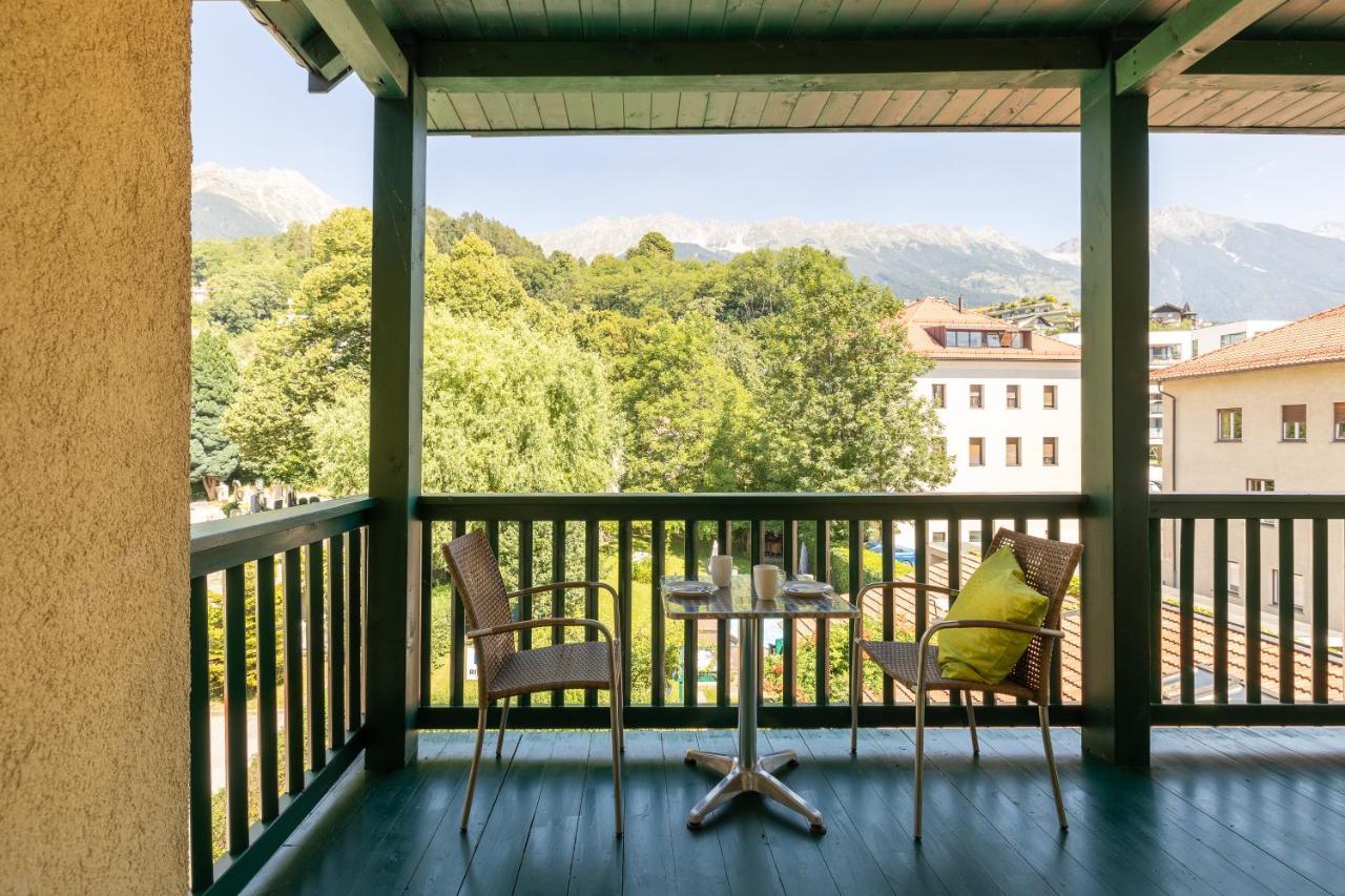 Riedz Apartments Innsbruck- Zentrales Apartmenthaus Mit Gruener Oase Dış mekan fotoğraf