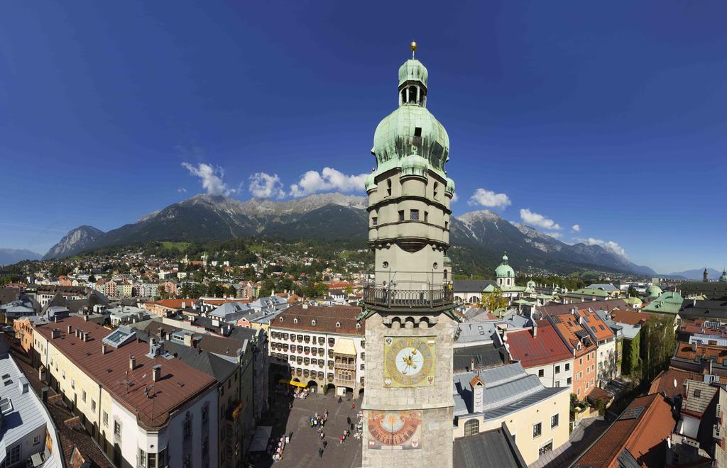 Riedz Apartments Innsbruck- Zentrales Apartmenthaus Mit Gruener Oase Dış mekan fotoğraf